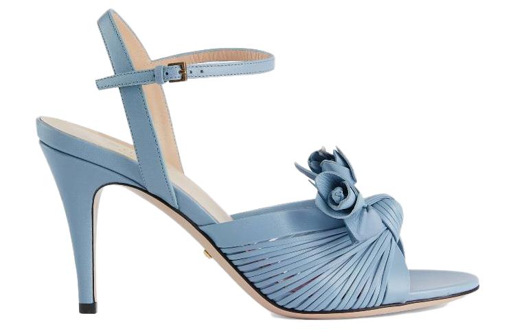 Order (W) グッチ ラブライト サンダル フラワー ライトブルー 707742-C9D00-4914