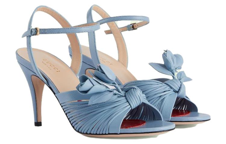 Lookbook (W) グッチ ラブライト サンダル フラワー ライトブルー 707742-C9D00-4914