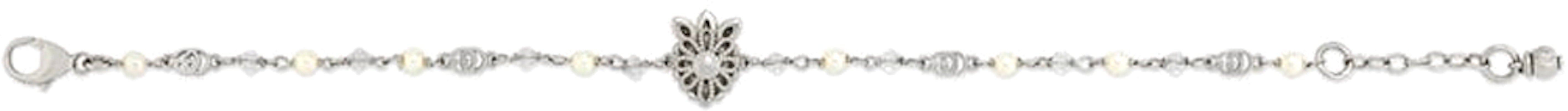 (Women) GUCCI Lovelight Series Double G Crystal Heart Bracelet Silver for Women. 661399-I7125-8519 Shop (Women) GUCCI Lovelight Series Double G Crystal Heart Bracelet Silver for Women. 661399-I7125-8519