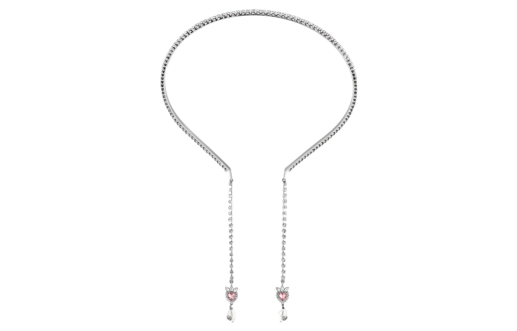 (Women) GUCCI Lovelight Series Double G Heart  Silver Edition. 702731-I7888-8515