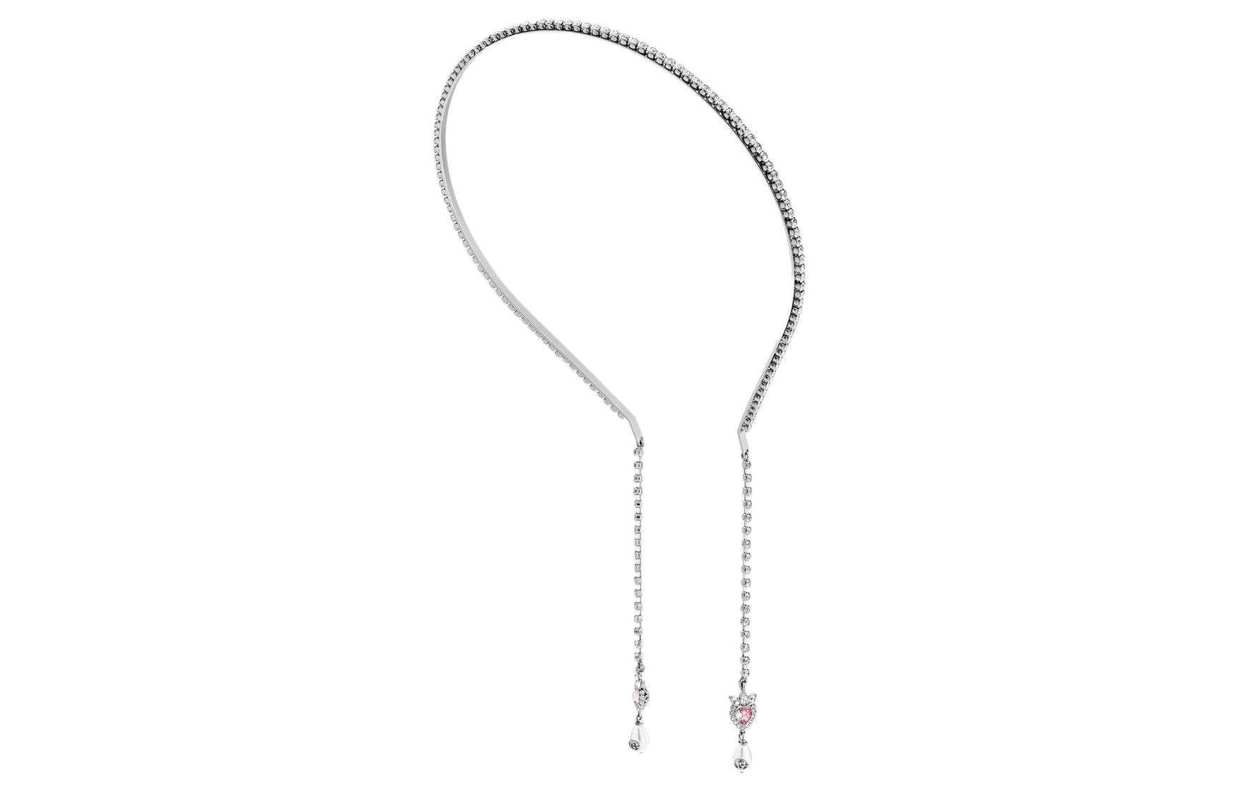 Lookbook (W) 구찌 러브라이트 시리즈 더블 G 하트 실버 에디션. 702731-I7888-8515