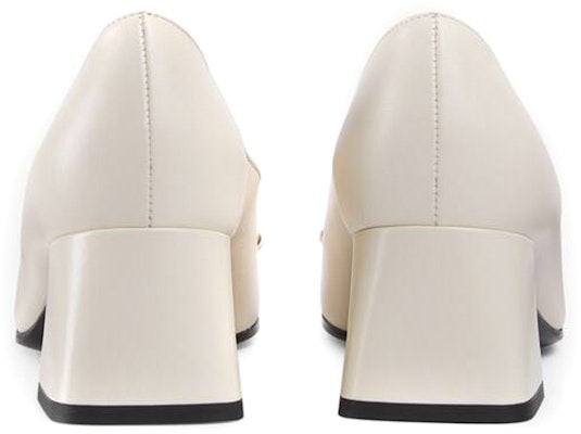 (Women) Gucci Low-heel Pump with Horsebit 'White Leather' 658268-1W600-9022 Shop (Women) Gucci Low-heel Pump with Horsebit 'White Leather' 658268-1W600-9022