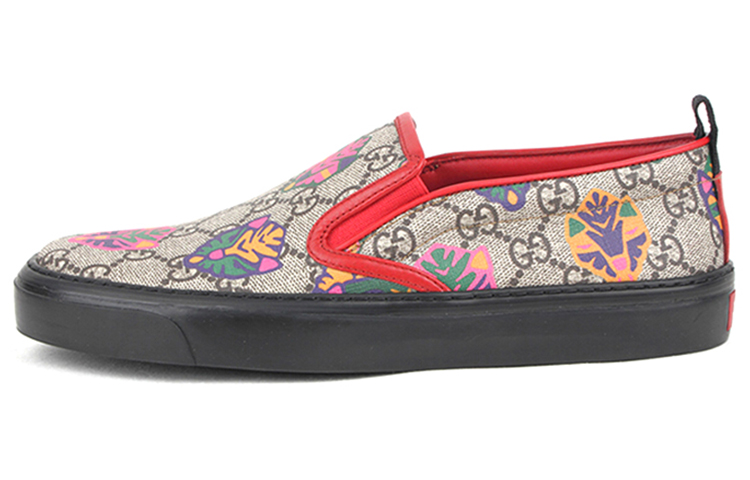 (Women) Gucci Low-Top Canvas Sneaker 'Brown Red' 408511-KWL20-8970