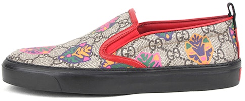 (Women) Gucci Low-Top Canvas Sneaker 'Brown Red' 408511-KWL20-8970 (Women) Gucci Low-Top Canvas Sneaker 'Brown Red' 408511-KWL20-8970
