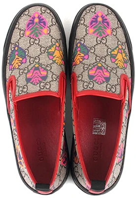 (Women) Gucci Low-Top Canvas Sneaker 'Brown Red' 408511-KWL20-8970 Lookbook (Women) Gucci Low-Top Canvas Sneaker 'Brown Red' 408511-KWL20-8970