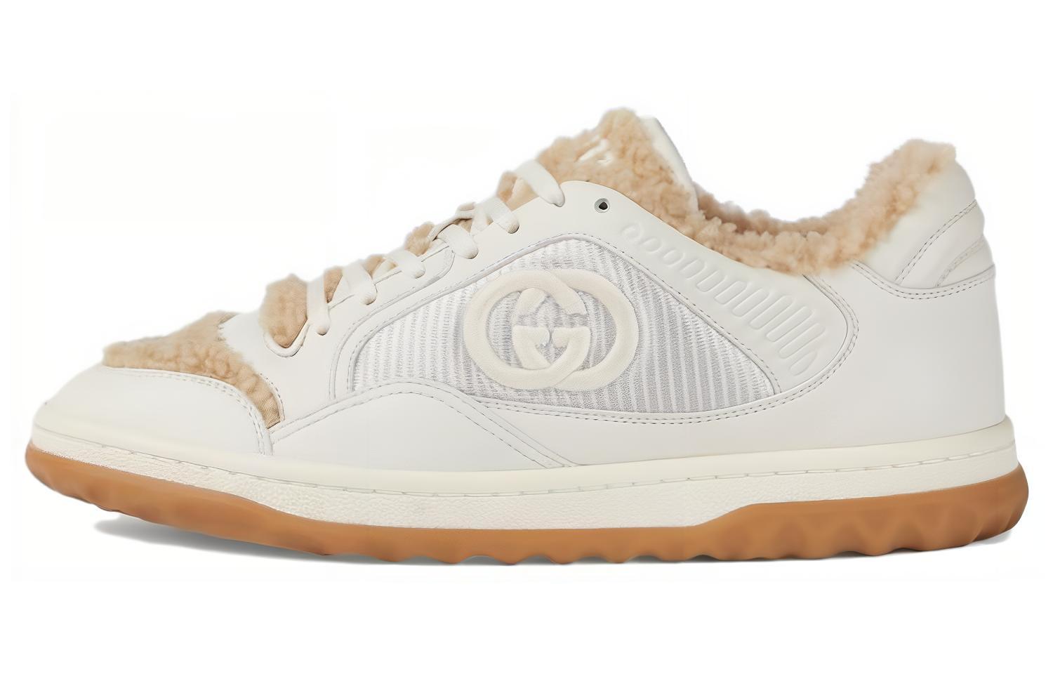 (Women) Gucci Low-Top Lace-Up 'White Leather' 760462-AACQV-9153