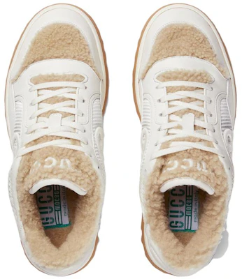 (W) 古驰白色低帮皮革系带运动鞋 760462-AACQV-9153 Lookbook (W) 古驰白色低帮皮革系带运动鞋 760462-AACQV-9153