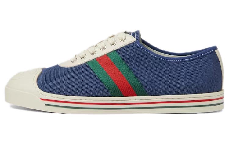 (Women) Gucci Low-Top Sneaker 'Blue' 772411-FACY7-4256