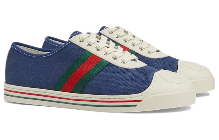 Lookbook (Women) Gucci Low-Top Sneaker 'Blue' 772411-FACY7-4256