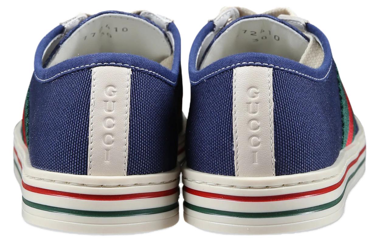 Shop (Women) Gucci Low-Top Sneaker 'Blue' 772411-FACY7-4256