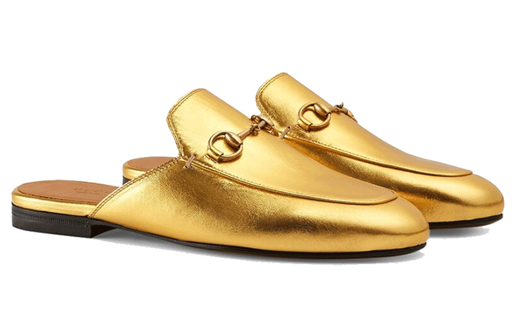 Lookbook (Women) Gucci Low-Top Sneaker 'Gold' 423513-B8B00-8016