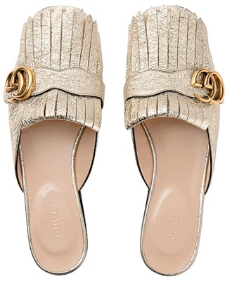 (Women) Gucci Low-Top Sneaker 'Gold' 474513-DKT00-7100 Lookbook (Women) Gucci Low-Top Sneaker 'Gold' 474513-DKT00-7100