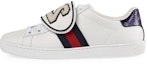 Buy (W) Gucci Low-Top Sneaker 'Jalur Merah Biru Tidak sepadan - Putih' 481151-DOPH0-8196