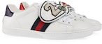 Order (W) Gucci Low-Top Sneaker 'Jalur Merah Biru Tidak sepadan - Putih' 481151-DOPH0-8196