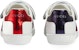 (W) Gucci Low-Top Sneaker 'Jalur Merah Biru Tidak sepadan - Putih' 481151-DOPH0-8196