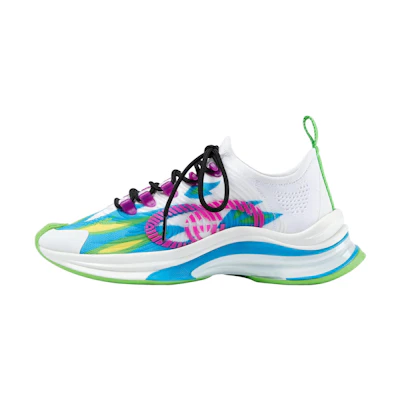 (W) Gucci Low-Top Sneaker 'White Blue'