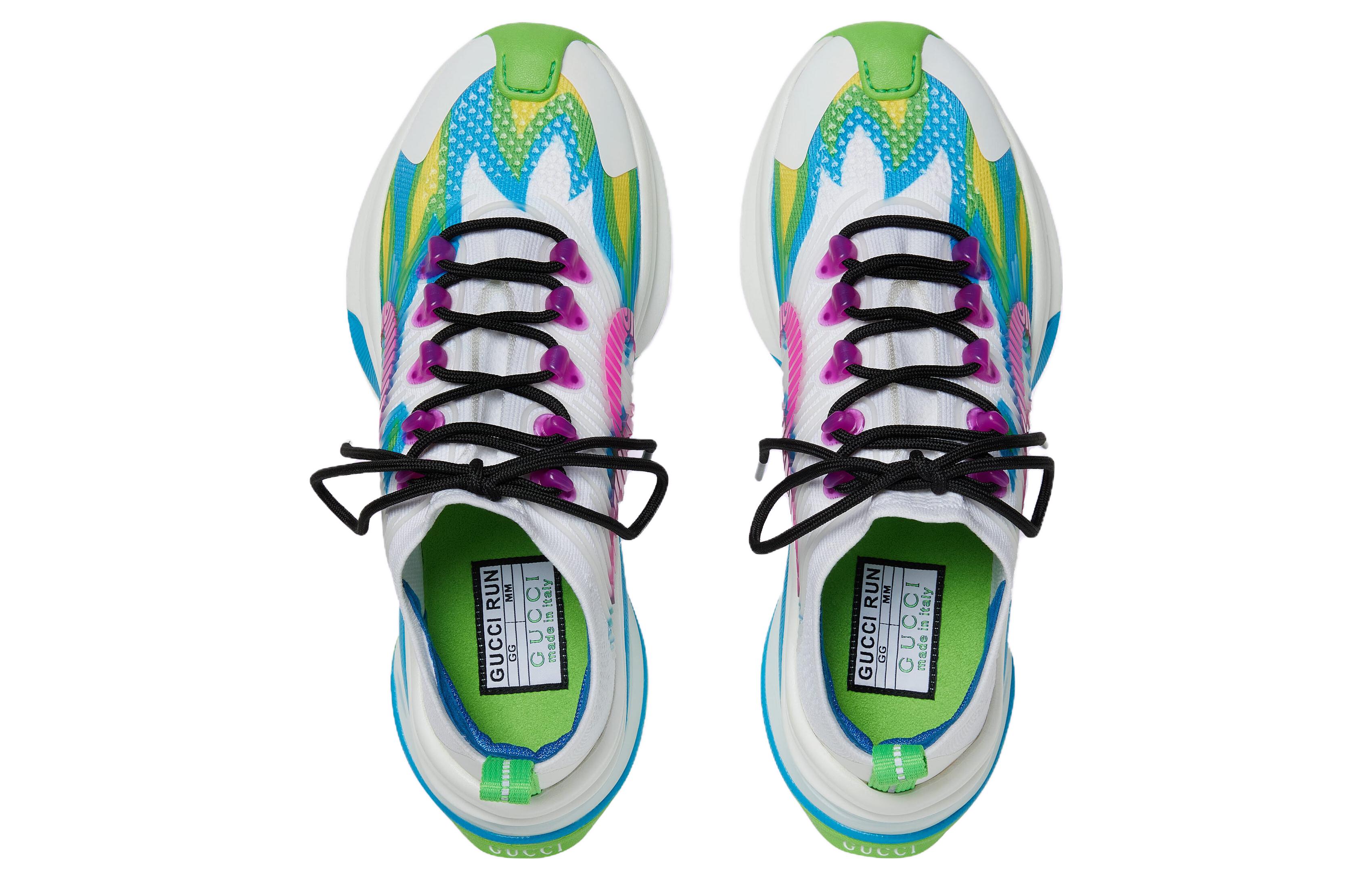 Lookbook (W) 古驰低帮运动鞋‘白蓝’ 725629-FAA4J-9078