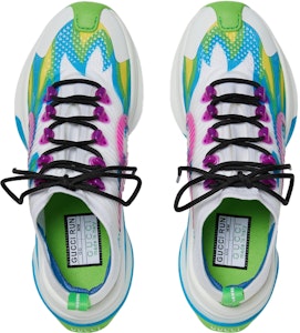 GUCCI古馳 編織材質 繫帶舒適風尚 低筒 運動休閒鞋 女款 白藍 Lookbook GUCCI古馳 編織材質 繫帶舒適風尚 低筒 運動休閒鞋 女款 白藍