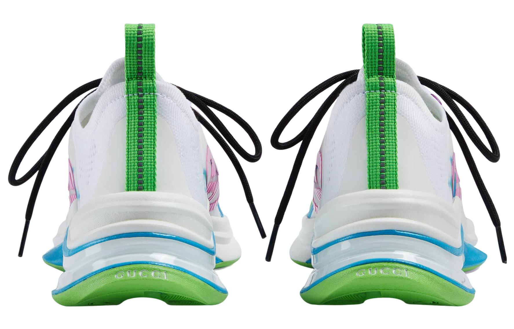 Shop (W) 古驰低帮运动鞋‘白蓝’ 725629-FAA4J-9078