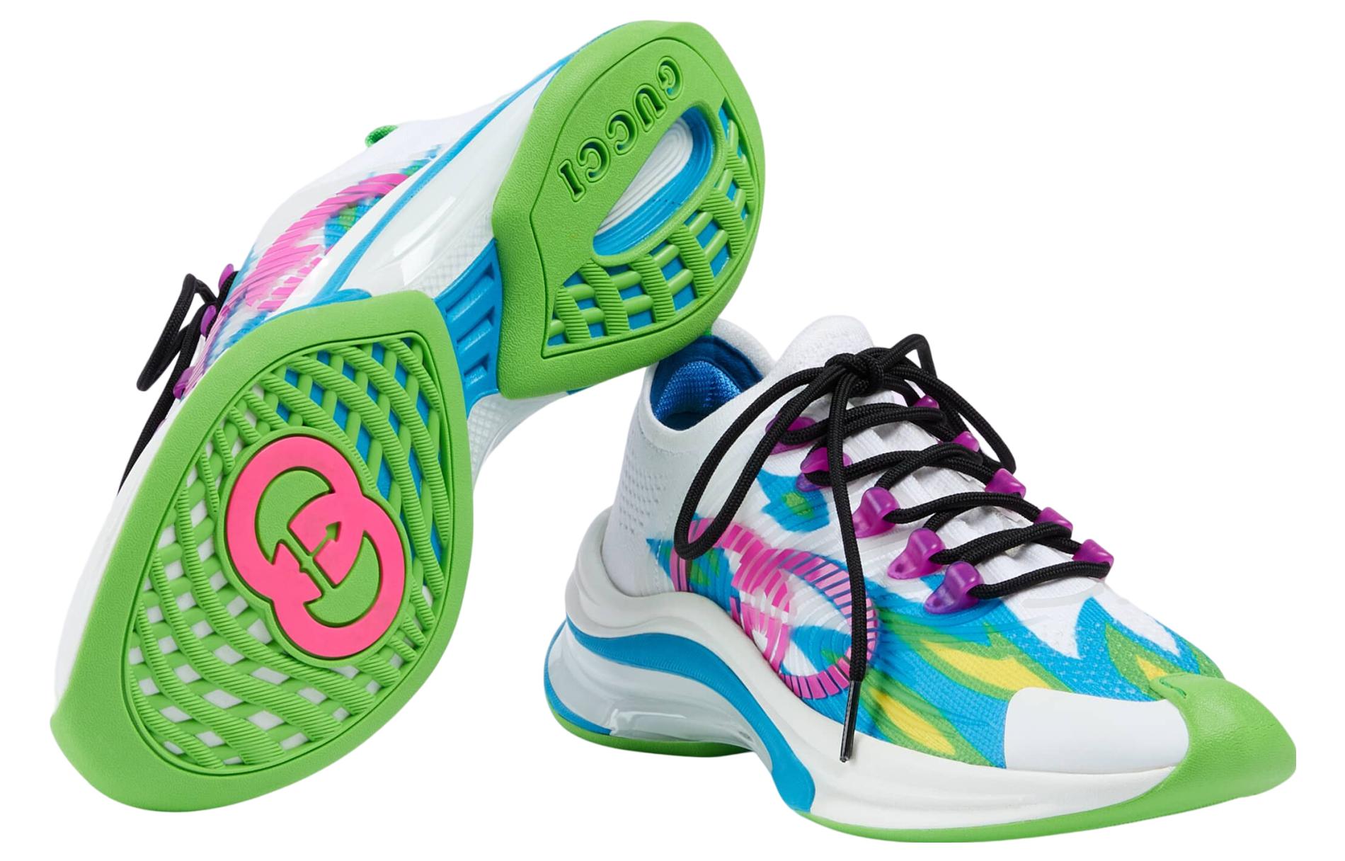 Purchase (W) 古驰低帮运动鞋‘白蓝’ 725629-FAA4J-9078