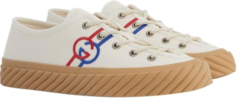 (W) Gucci 低帮系带鞋 '米色' 703685-9ARZ0-9097 Lookbook (W) Gucci 低帮系带鞋 '米色' 703685-9ARZ0-9097