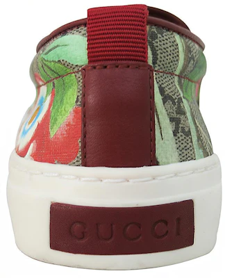 (Women) Gucci Low Top Slip-On 'Grey Red Green' 427067-K0L90-8961 Shop (Women) Gucci Low Top Slip-On 'Grey Red Green' 427067-K0L90-8961