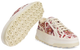 (W) Gucci Low Top Sneaker 'Cetakan Bunga Tahun Baru Cina' 774031-FACXR-8943 Lookbook (W) Gucci Low Top Sneaker 'Cetakan Bunga Tahun Baru Cina' 774031-FACXR-8943