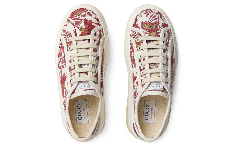 Shop (W) 古驰低帮运动鞋‘农历新年花卉印花’ 774031-FACXR-8943