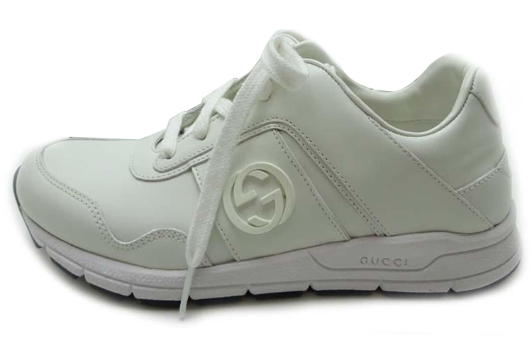 (Women) Gucci Low Top Sneaker 'Double G White Leather' 426185-A9L00-9000