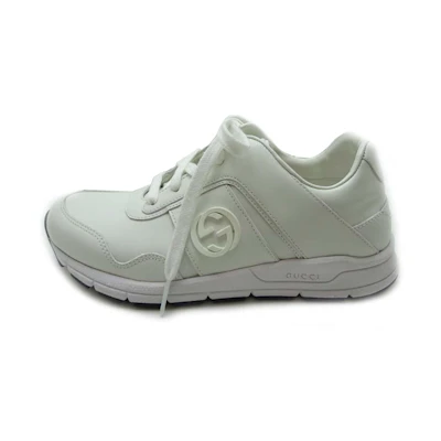 (W) Gucci Low Top Sneaker 'Double G White Leather'