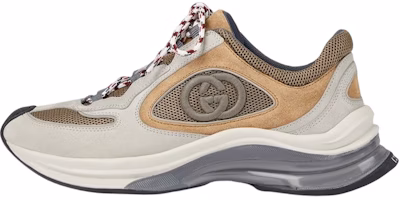 (Women) Gucci Run Sneaker 'Beige Tan Suede' 746939-AAB62-1441 (Women) Gucci Run Sneaker 'Beige Tan Suede' 746939-AAB62-1441