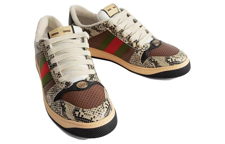 Lookbook (W) 구찌 멀티컬러 로우탑 스니커즈 701103-19YC0-9781