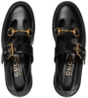 (W) Mocasín Plataforma Gucci Lug Horsebit 30mm 'Negro' 758285-DS800-1000 Shop (W) Mocasín Plataforma Gucci Lug Horsebit 30mm 'Negro' 758285-DS800-1000