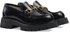 Lookbook (W) Loafer Tapak Tebal Gucci 'Hitam' 577236-DS800-1000
