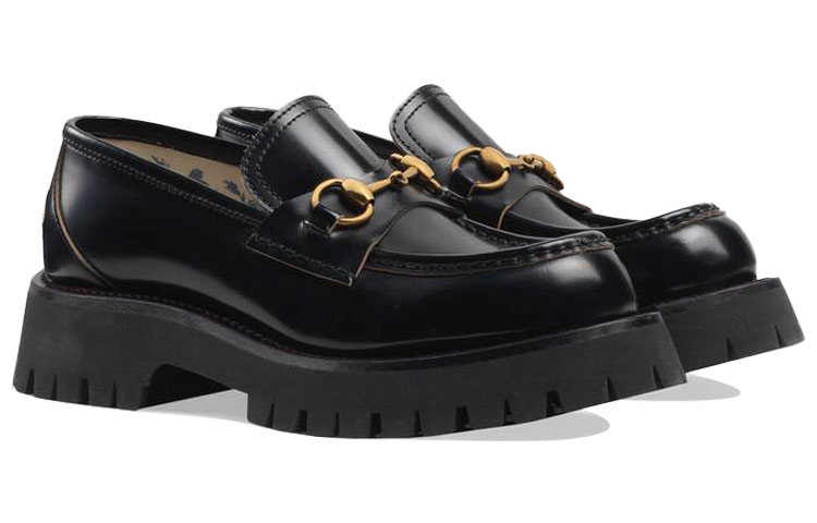 Shop (W) Mocassino Gucci Lug Sole ''Nero'' 577236-DS800-1000