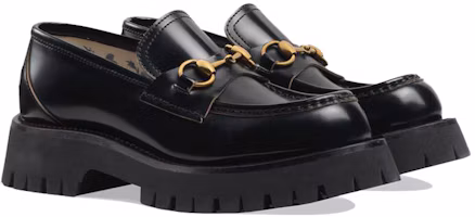 Shop (Women) Gucci Lug Sole Loafer 'Black' 577236-DS800-1000