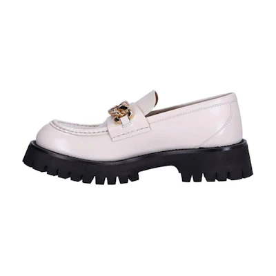 (W) Gucci Lug Sole Loafer 'Mystic White'