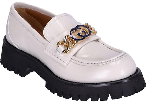 (W) Gucci Slip-On 'Cuero Blanco' 750527-DS800-9022 Lookbook (W) Gucci Slip-On 'Cuero Blanco' 750527-DS800-9022