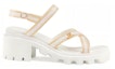Order (W) Sandal Gucci Lug Sole dengan Jalur 'Putih Kuning' 645776-D3VF0-9364