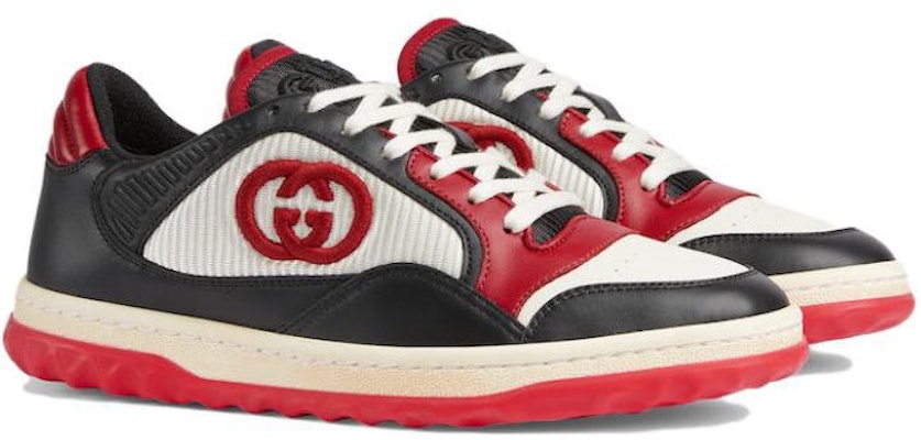 (W) Gucci MAC80 Sneakers Sulaman 'Hitam Merah' 762501-AACNW-1051 Order (W) Gucci MAC80 Sneakers Sulaman 'Hitam Merah' 762501-AACNW-1051