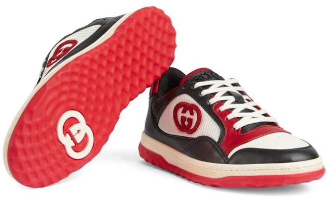 (W) Gucci MAC80 Sneakers Sulaman 'Hitam Merah' 762501-AACNW-1051 Shop (W) Gucci MAC80 Sneakers Sulaman 'Hitam Merah' 762501-AACNW-1051