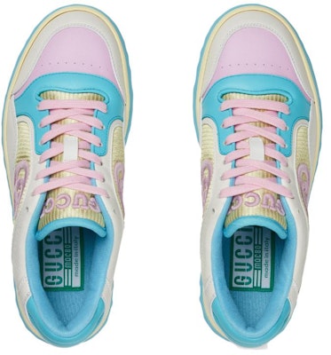 (W) Gucci MAC80 Low 'Tahun Baru Cina Putih Merah Jambu Biru' 774027-AACNW-9074 Lookbook (W) Gucci MAC80 Low 'Tahun Baru Cina Putih Merah Jambu Biru' 774027-AACNW-9074