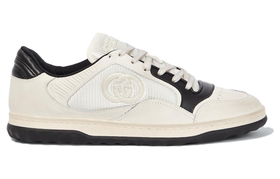 Order (W) グッチ MAC80 オフホワイト/ブラック 747914-AAB79-9151