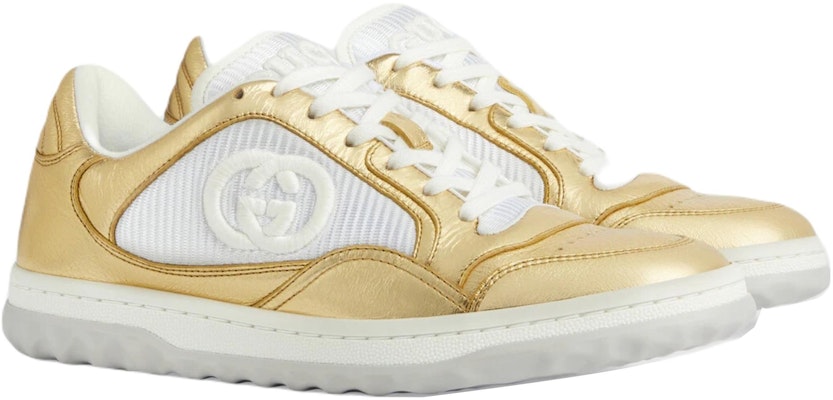 (W) グッチ MAC80 メタリックゴールド スニーカー 750834-AACA9-8044 Lookbook (W) グッチ MAC80 メタリックゴールド スニーカー 750834-AACA9-8044
