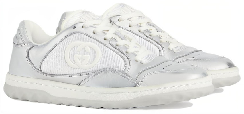 (W) Gucci MAC80 Sneaker 'Perak Metalik' 750834-AACA9-8141 Order (W) Gucci MAC80 Sneaker 'Perak Metalik' 750834-AACA9-8141