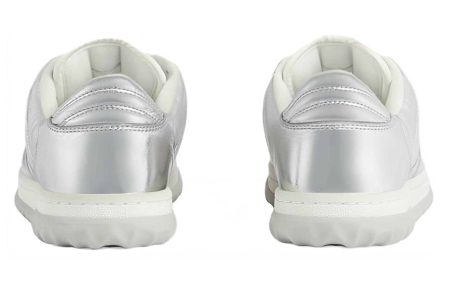 Purchase (W) Gucci MAC80 Sneaker 'Perak Metalik' 750834-AACA9-8141