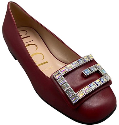 (Women) Gucci Madelyn Crystal G 'Dark Red Leather' 551434-C9D00-6438 Order (Women) Gucci Madelyn Crystal G 'Dark Red Leather' 551434-C9D00-6438