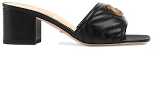 (W) Gucci Marmont Double G Sandal Chunky 'Hitam' 695202-BKO60-1000 Order (W) Gucci Marmont Double G Sandal Chunky 'Hitam' 695202-BKO60-1000