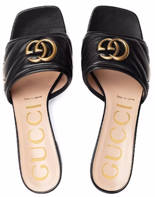 (W) 구찌 마몬트 더블 G 청키 슬라이드 샌들 '블랙' 695202-BKO60-1000 Shop (W) 구찌 마몬트 더블 G 청키 슬라이드 샌들 '블랙' 695202-BKO60-1000