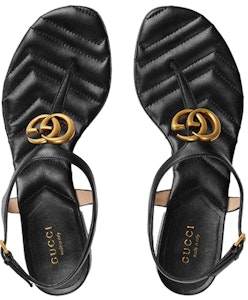 (W) 古驰Marmont双G凉鞋'黑色' 674840-BKO00-1000 Lookbook (W) 古驰Marmont双G凉鞋'黑色' 674840-BKO00-1000